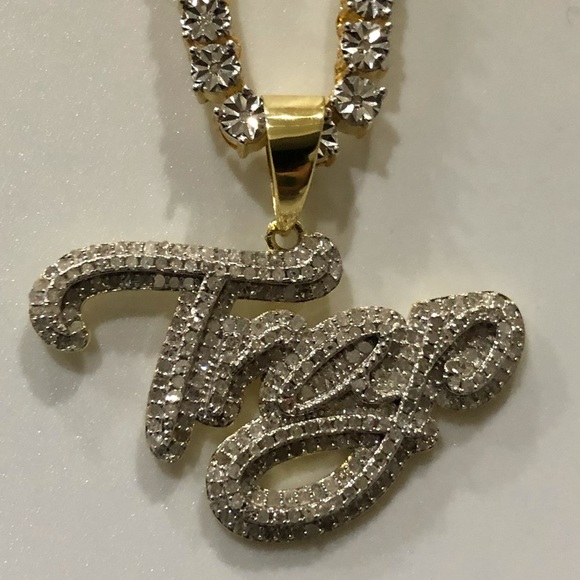 TRAP Custom Certified Real Diamond Pendant 1.15ct - Picture 5 of 9